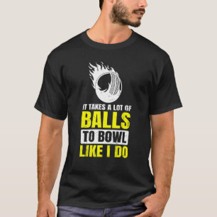 Cricket-Spiel für einen Cricket-Spieler T-Shirt
