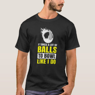Cricket-Spiel für einen Cricket-Spieler T-Shirt