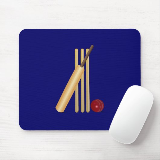 Cricket-Spiel Mousepad (Mit Mouse)