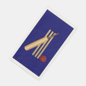 Cricket-Spiel Serviette (Ecke)