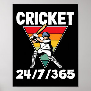 Cricket-Spieler 247365 Enthusiast Pion Poster