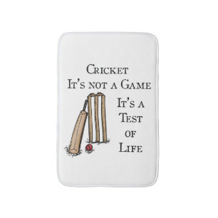 Cricket-Spieler, Cricket Badematte