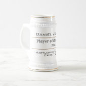 Cricket-Spieler der Saison Bierglas (Vorderseite Links)