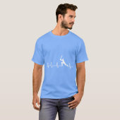 Cricket-Spieler Junge T-Shirt (Vorne ganz)