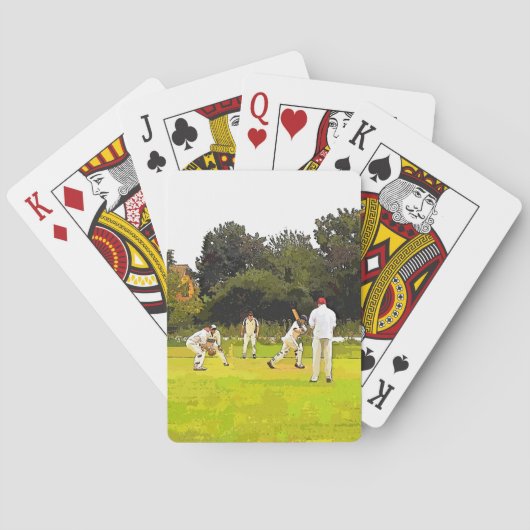 CRICKET SPIELKARTEN (Rückseite)