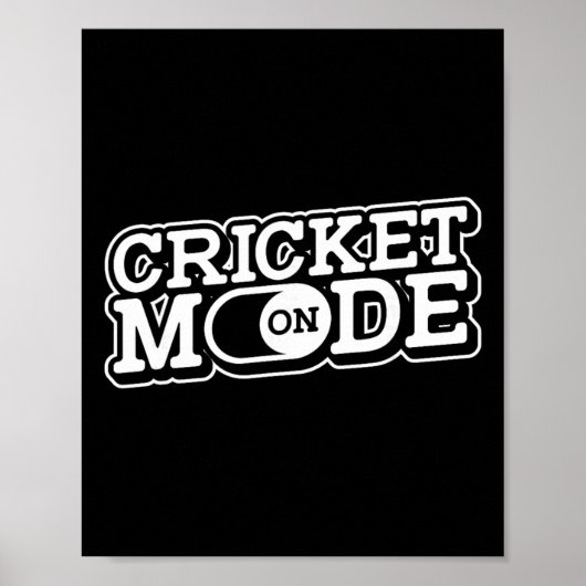 Cricket Sport Cricket T - Cricket Player Poster (Vorne)