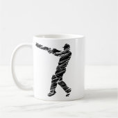 Cricket Sport Spieler 6 Kaffeetasse (Links)