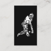 Cricket Sport Symbols Cricket Player Visitenkarte (Vorderseite)