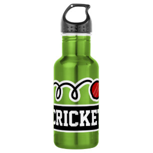 Cricket-Sportarten für Personalisierte individuell Edelstahlflasche
