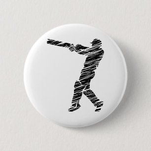 Cricket-Sportler 6 Button