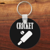 Cricket Sports Geschenk Schlüsselanhänger (Vorderseite)
