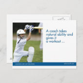 Cricket Sports Postcard Postkarte (Vorne/Hinten)