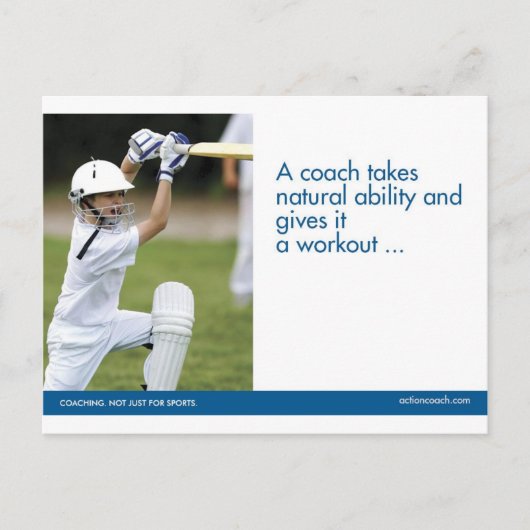 Cricket Sports Postcard Postkarte (Vorderseite)