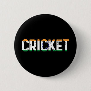 Cricket-Sportspieler Indien Cricket Button