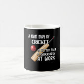 Cricket Sprichwort Cricket Player-Geschenk Kaffeetasse (Mittel)