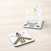Cricket Square Drinks Untersetzer (Rechte Seite)