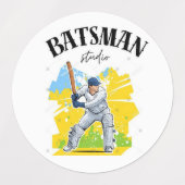 Cricket Stickers 2024 Etiketten (Design 2)