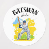 Cricket Stickers 2024 Etiketten (Design 1)