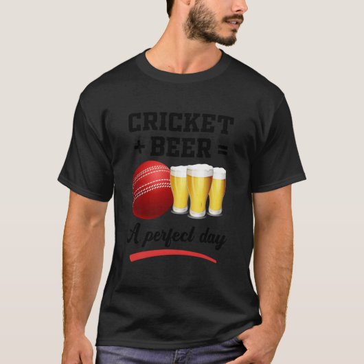 Cricket Students Cricketers T-Shirt (Vorderseite)