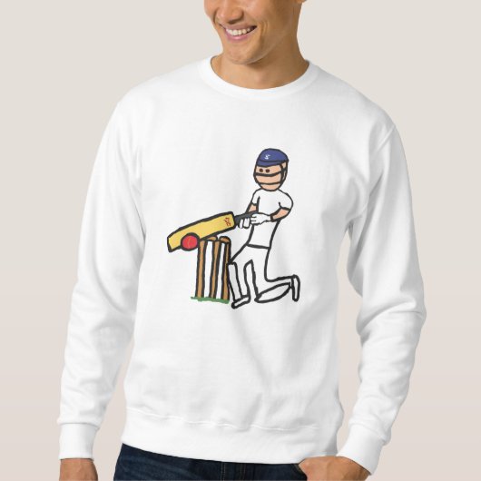 Cricket Sweatshirt (Vorderseite)