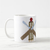 Cricket-Tasse Kaffeetasse (Links)
