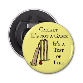 Cricket Test Flaschenöffner