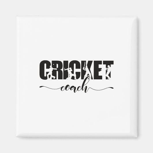 Cricket-Trainer  Magnet (Vorne)