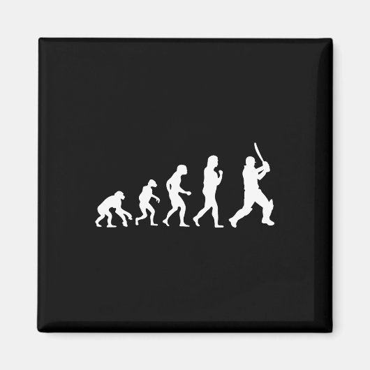 Cricket Tsman Evolution für Cricketspieler Funn Magnet (Vorne)