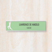 Cricket Türschild (Vorderseite )