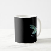 Cricket Unique Sports Bug Steampunk Grhopper Natur Kaffeetasse (VorderseiteRechts)