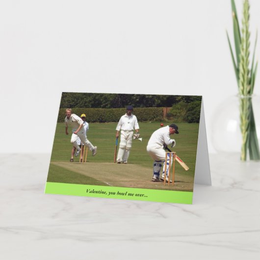 Cricket Valentine Card Feiertagskarte (Vorderseite)