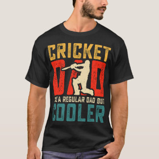 Cricket Vater Digital Basic Dunkler T - Shirt