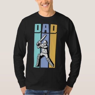 Cricket-Vater-Sport-Trikot Cricket-Ball Schuhe Vat T-Shirt