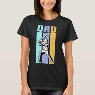 Cricket-Vater-Sport-Trikot Cricket-Ball Schuhe Vat T-Shirt