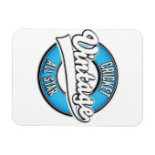 Cricket-Vintages Allstar-Logo Magnet (Horizontal)
