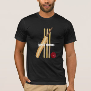 Cricket-Vorlage, personalisieren, T-Shirt