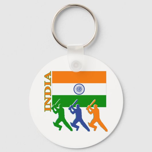 Cricket-Vorlage Schlüsselanhänger (Vorderseite)