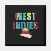 Cricket West Indies Flag T Ll Magnet (Vorne)
