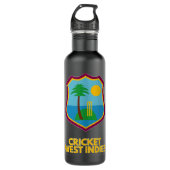 Cricket West Indies Support Tank Top Edelstahlflasche (Vorderseite)