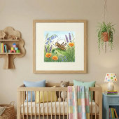 Cricket Winzige Insekten Kinderzimmer Poster