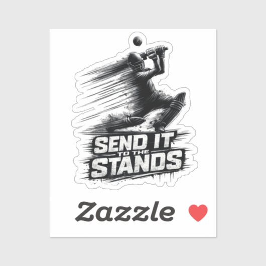 Cricket World Cup Power  T-Shirt Aufkleber (Blatt)