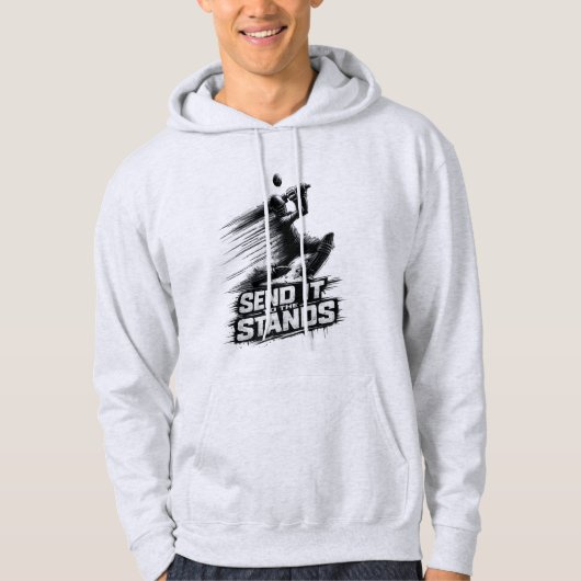 Cricket World Cup Power  T-Shirt Hoodie (Vorderseite)