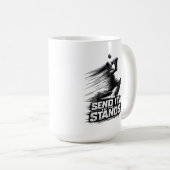 Cricket World Cup Power  T-Shirt Kaffeetasse (VorderseiteRechts)