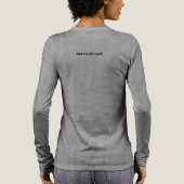 Cricket World Cup Power  T-Shirt Tri-Blend Shirt (Rückseite)