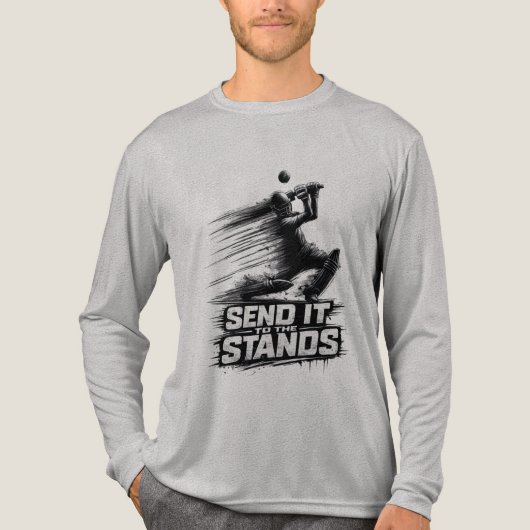 Cricket World Cup Power  Tri-Blend Shirt (Vorderseite)