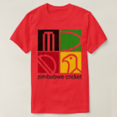 Cricket Zimbabwe T-Shirt (Design vorne)