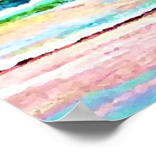 CricketDiane Beach Decor Poster - Cricket's Ocean (Ecke)