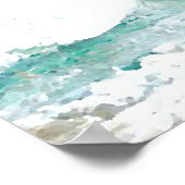 CricketDiane Beach Poster - Ozeanwellen in Aktion (Ecke)