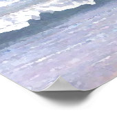 CricketDiane Ocean Art Poster - Beach Twilight (Ecke)