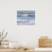 CricketDiane Ocean Art Poster - Beach Twilight (Küche)